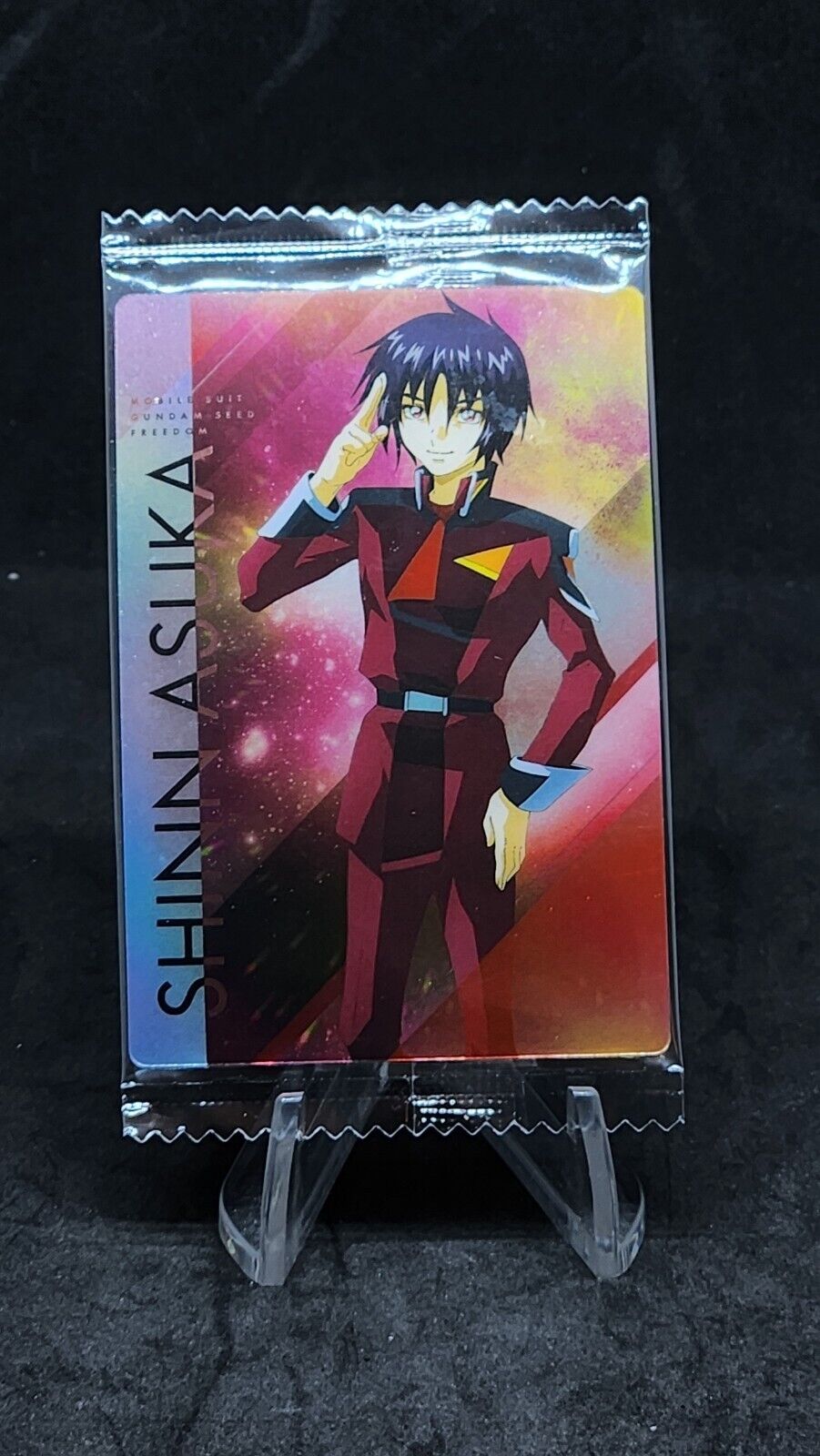 Mobile Suit Gundam Seed Freedom Shin Asuka No.1-002 N Card 2024 Wafer Bandai